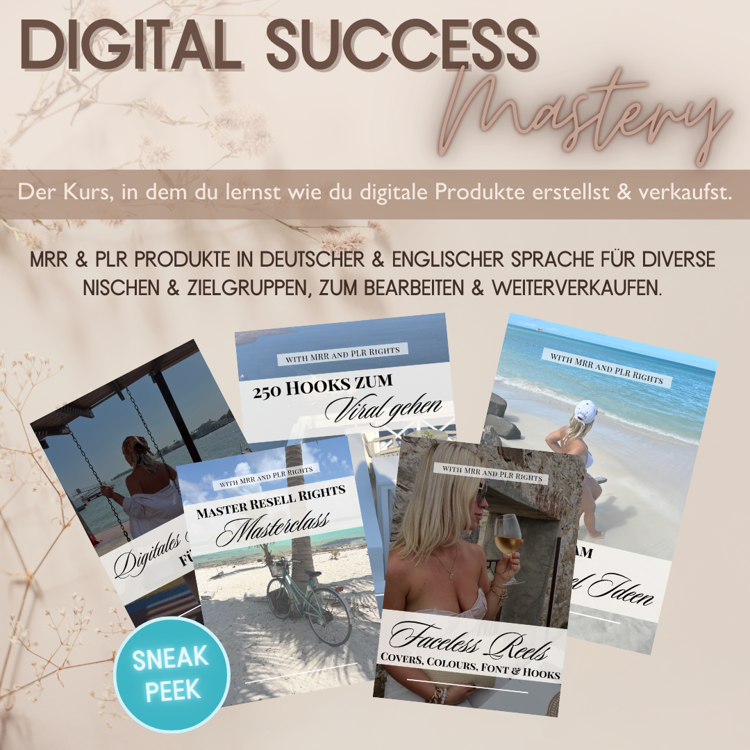 DSM - Digital Success Mastery Ebooks